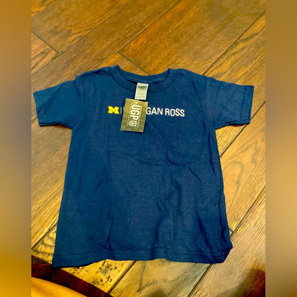 NWT Michigan Ross shirt